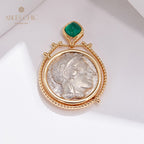 Athena Reversible Medallion Pendant Only