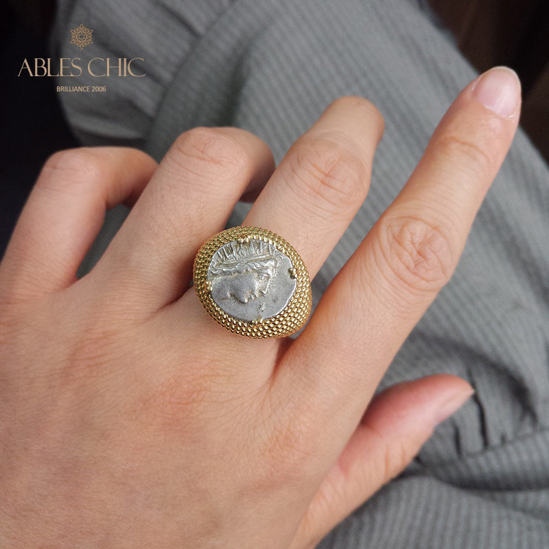Byzantine Helios Coin Ring