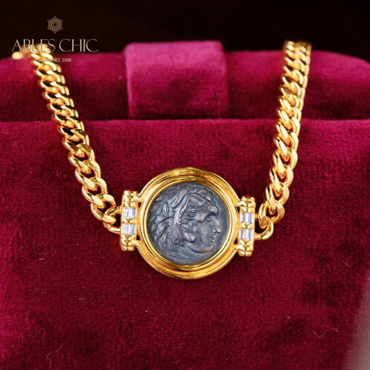 Roman Coin Bracelet 6063
