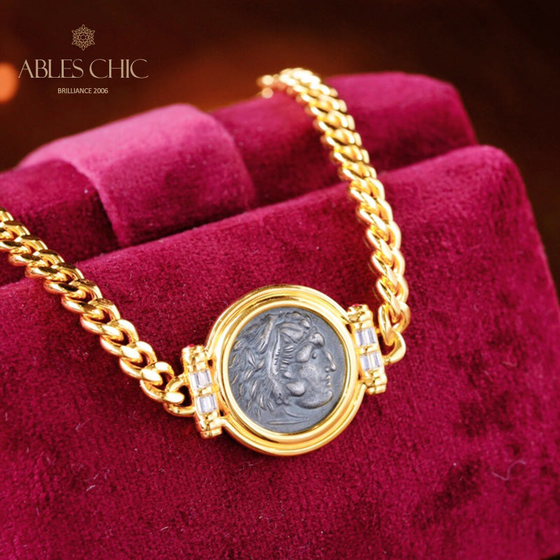 Roman Coin Bracelet 6063