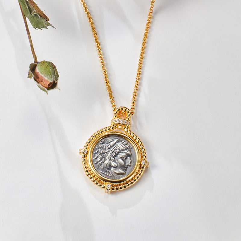 Hercules Coin Necklace