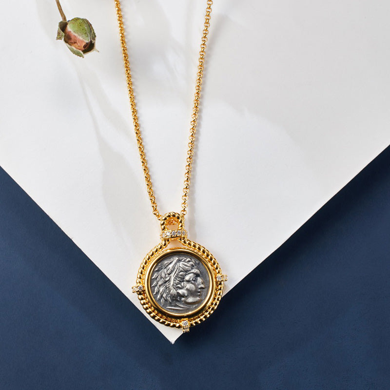 Hercules Coin Necklace