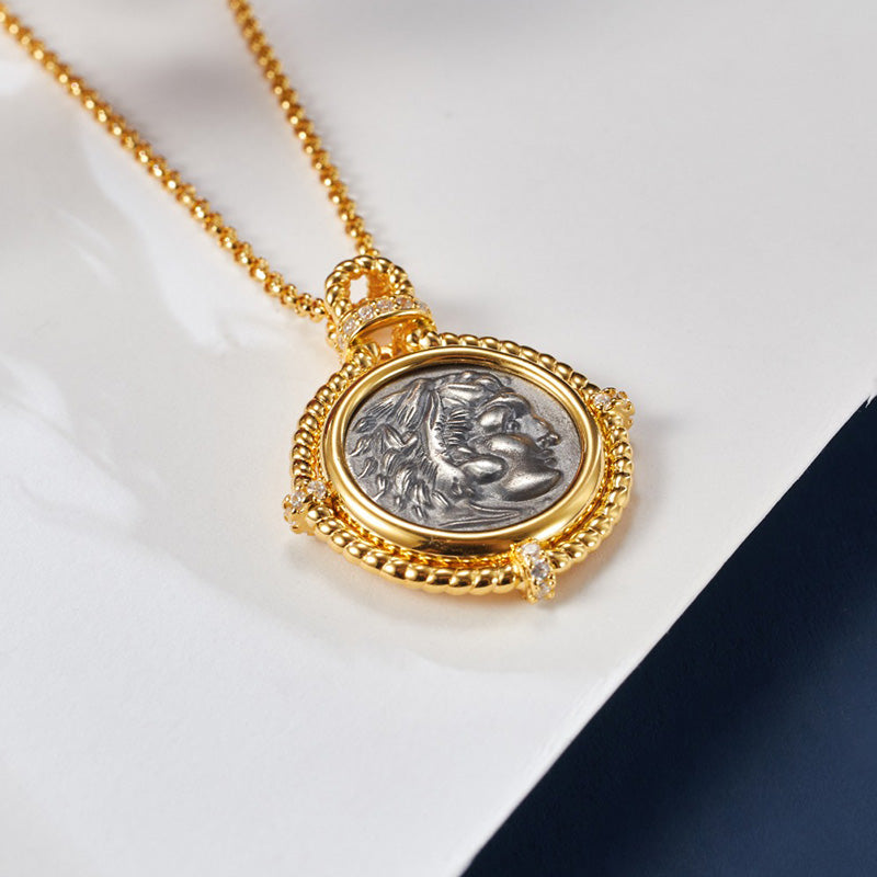 Hercules Coin Necklace