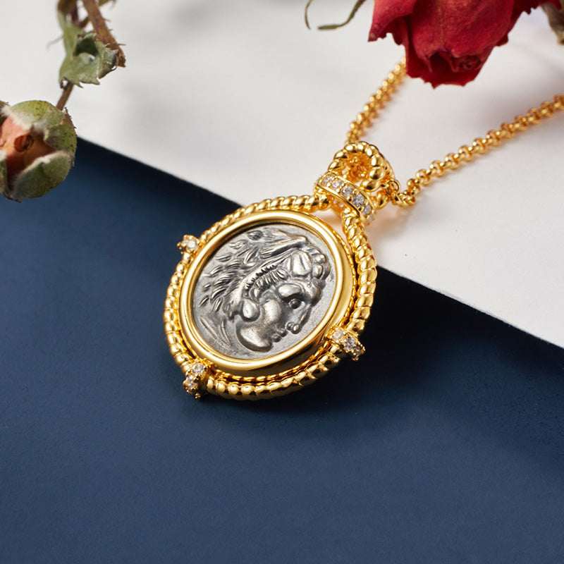Hercules Coin Necklace