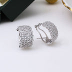 Airy Lace Honeycomb Earrings 5106