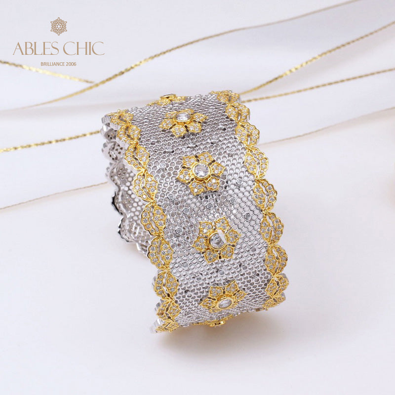 Airy Lace Floral Bracelet 5164