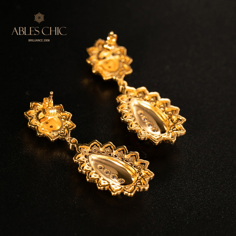 Silky Fretworks Earrings 5003