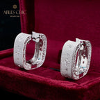 Zircon Clover Earrings 5773