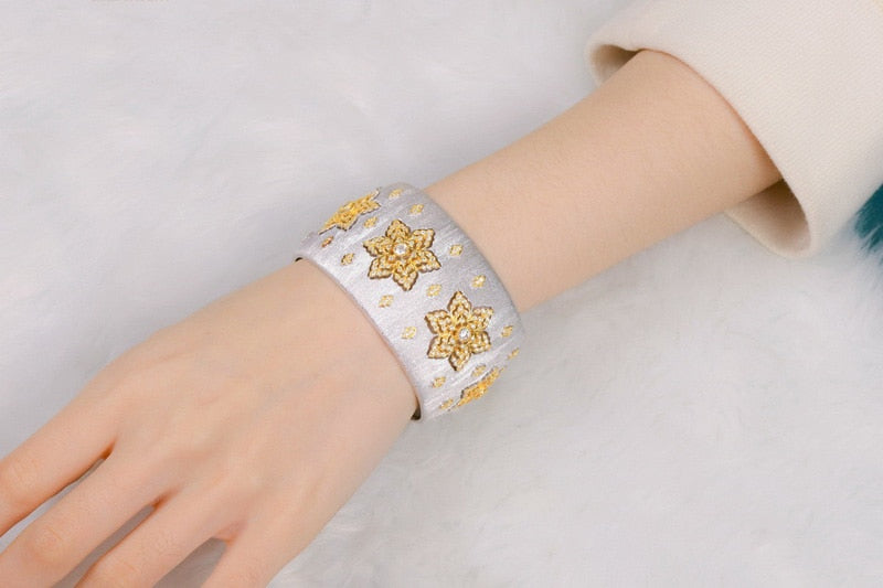 Sunburst Blossoms Silky Bracelet 5649