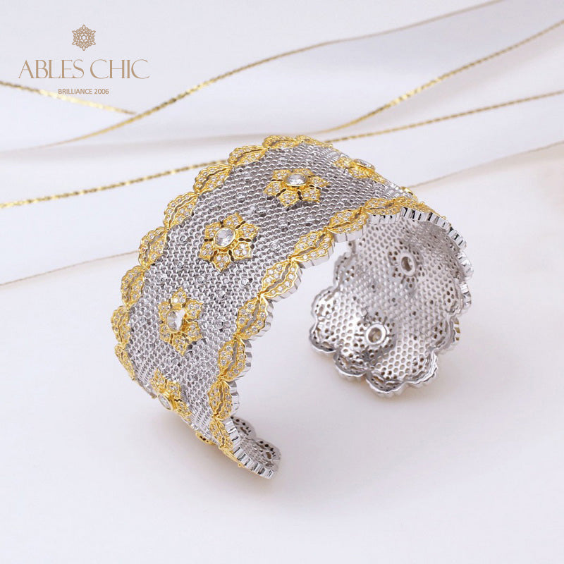 Airy Lace Floral Bracelet 5164