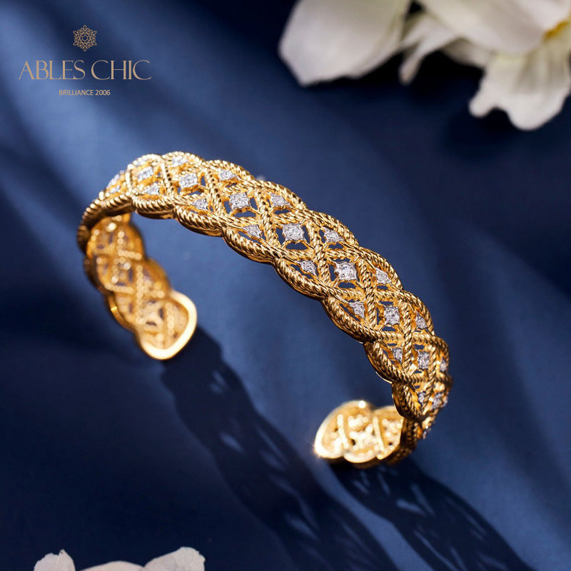 Filigree Infinity Braided Bracelet 6012