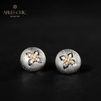 Clover Dome Silky Earrings 5087