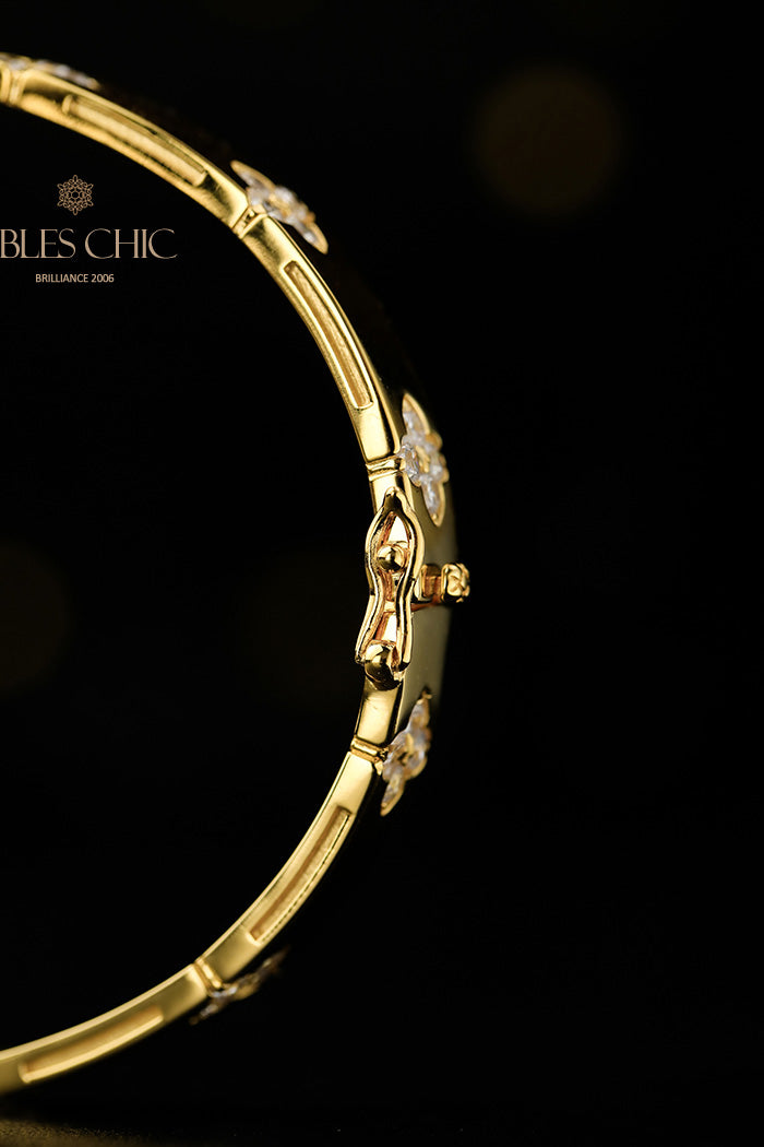 High Polished Clovers Bracelet 203707