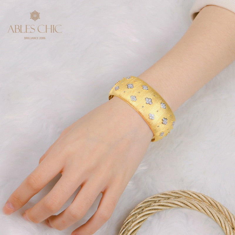 Plum Flowers Silky Bracelet 5610