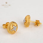 Clover Dome Silky Earrings 5087