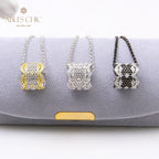 Lacy Filigree Pendant Necklace 6567