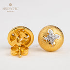 Clover Dome Silky Earrings 5087