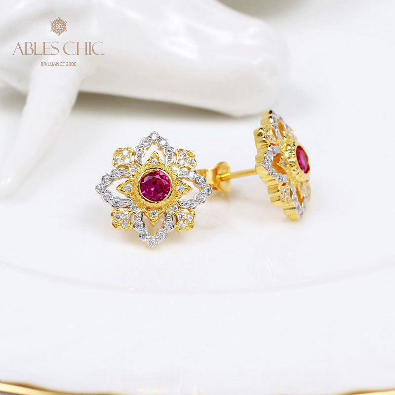 Iconic Clovers Filigree Earrings 5494