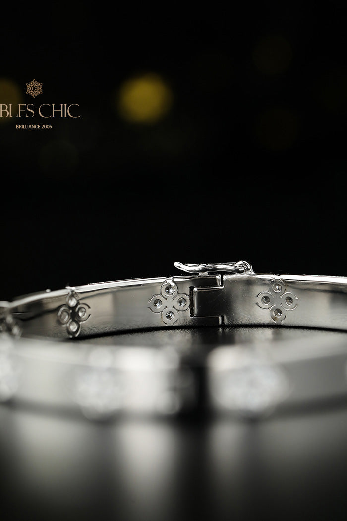 High Polished Clovers Bracelet 203707