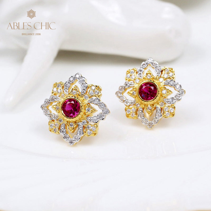 Iconic Clovers Filigree Earrings 5494