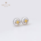 Clover Dome Silky Earrings 5087