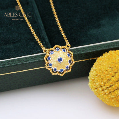 Collier Floral Soyeux 5327