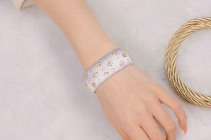 Plum Flowers Silky Bracelet 5610