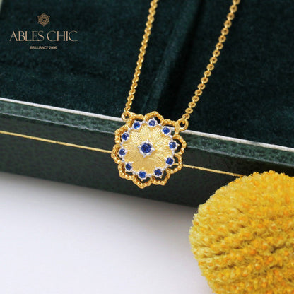 Collier Floral Soyeux 5327