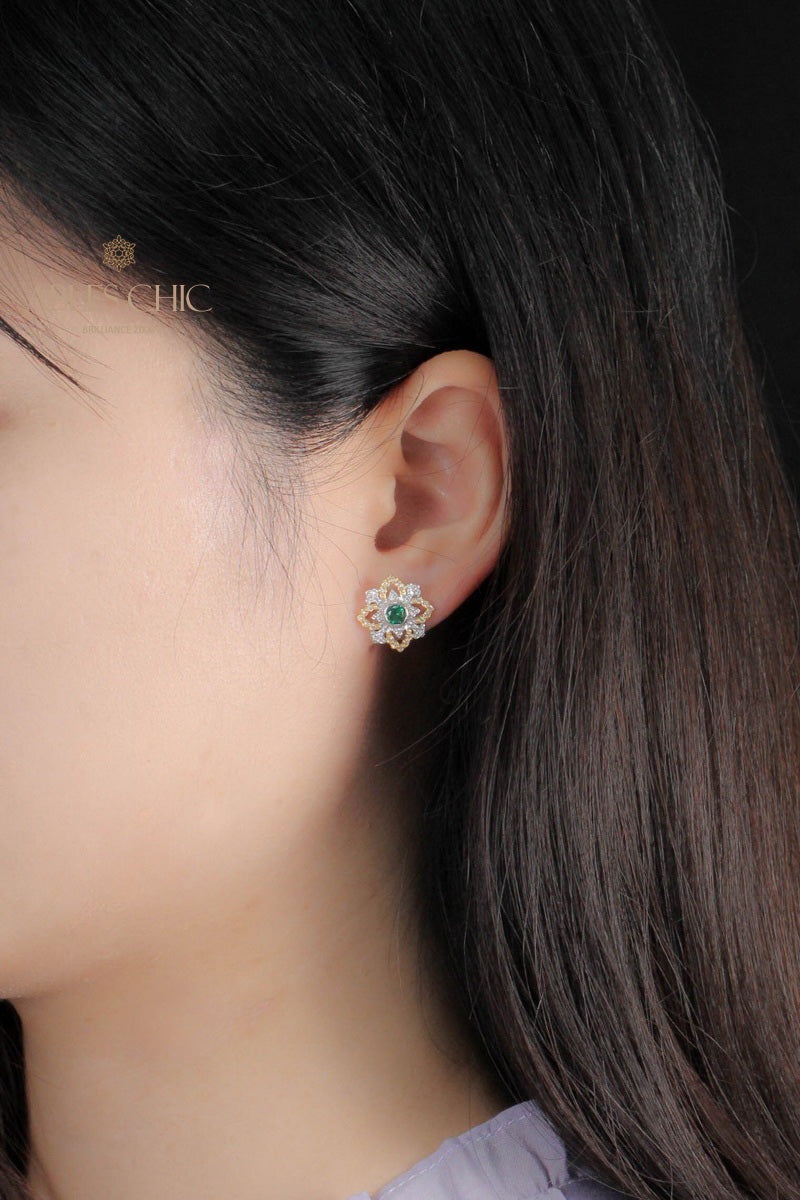 Iconic Clovers Filigree Earrings 5535