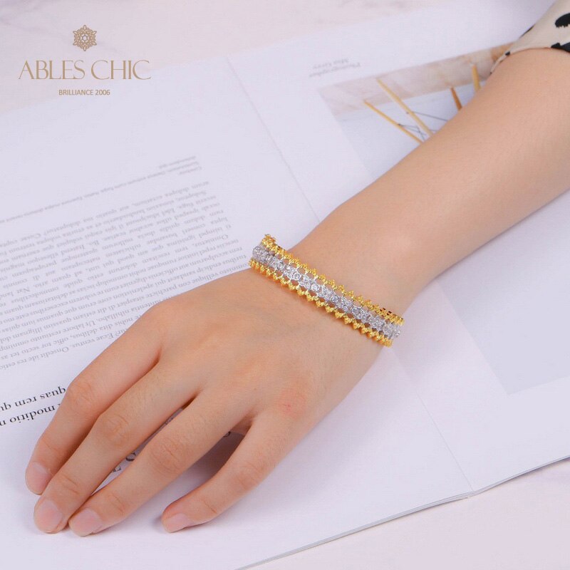 Floral Filigree Airy Bracelet 5467