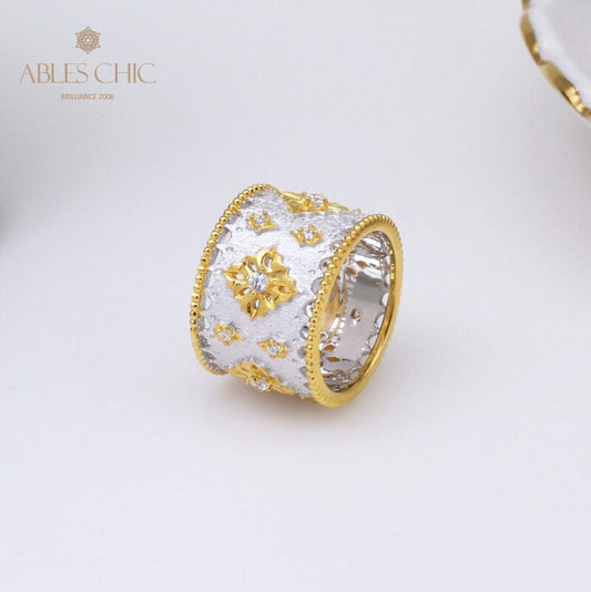Silky Stars Rich Floral Ring 5001