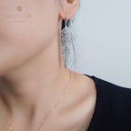 Pine Needle Chandelier Earrings 5937