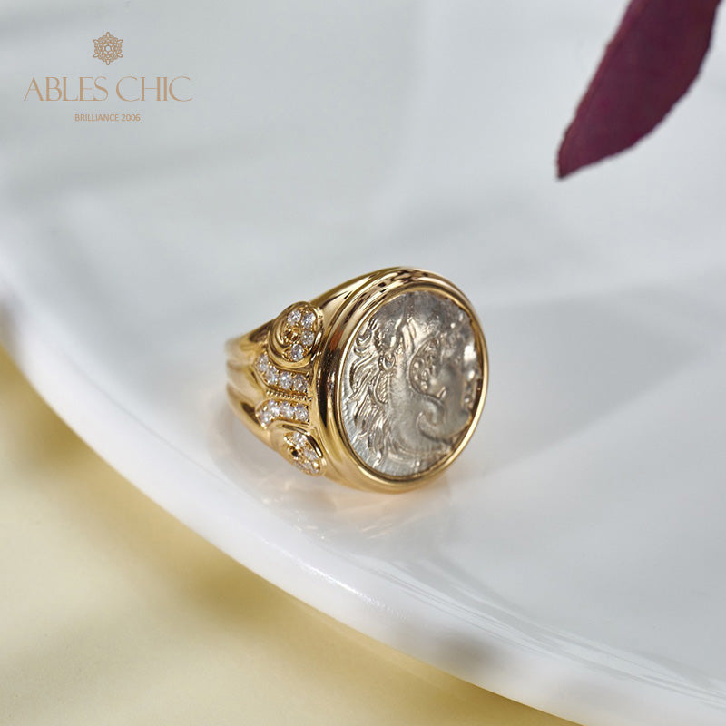 Byzantine Heracles Coin Ring