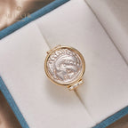 Byzantium Heracles Lira Coin Ring