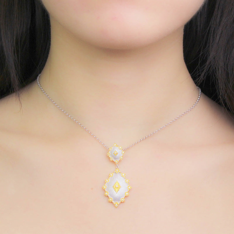 Collier Floral Étoiles Soyeuses 5271