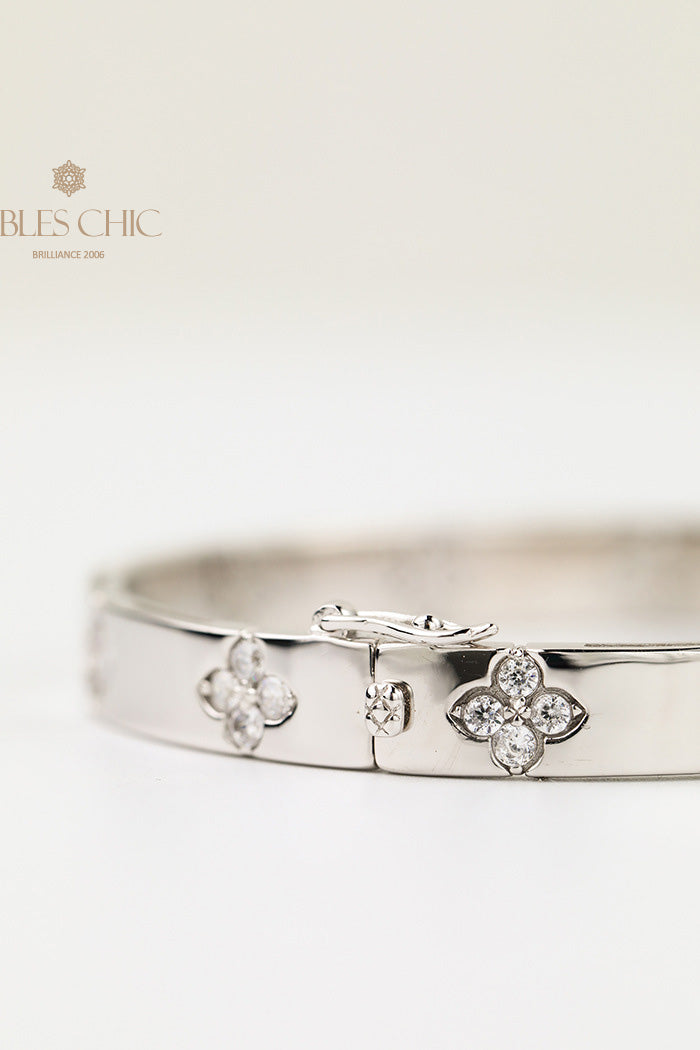 High Polished Clovers Bracelet 203707