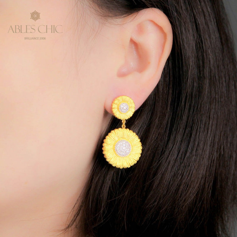 Daisy Chandelier Floral Earrings 5300