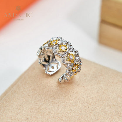 Starry Night Filigree Ring 5999