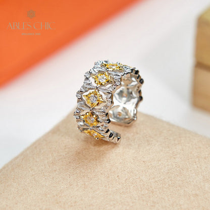 Starry Night Filigree Ring 5999