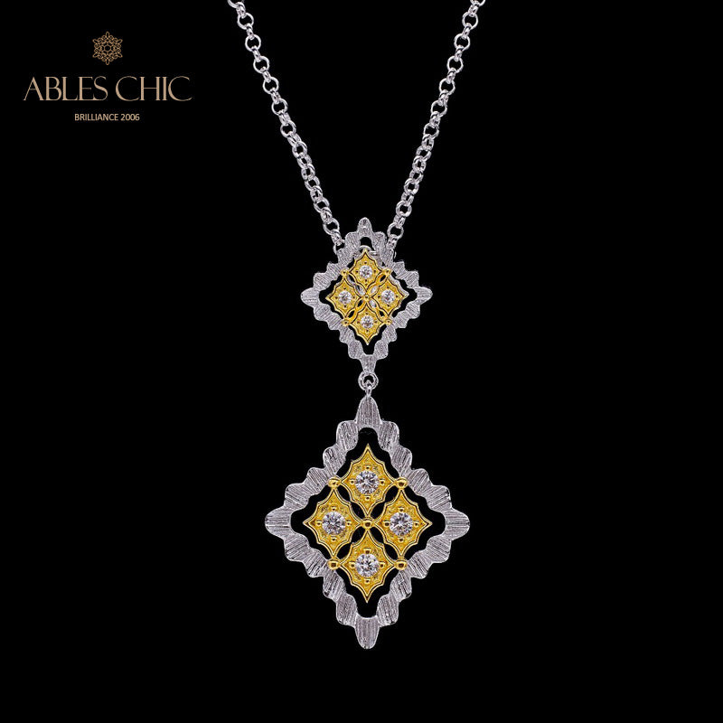 Clovers Chandelier Necklace 5824