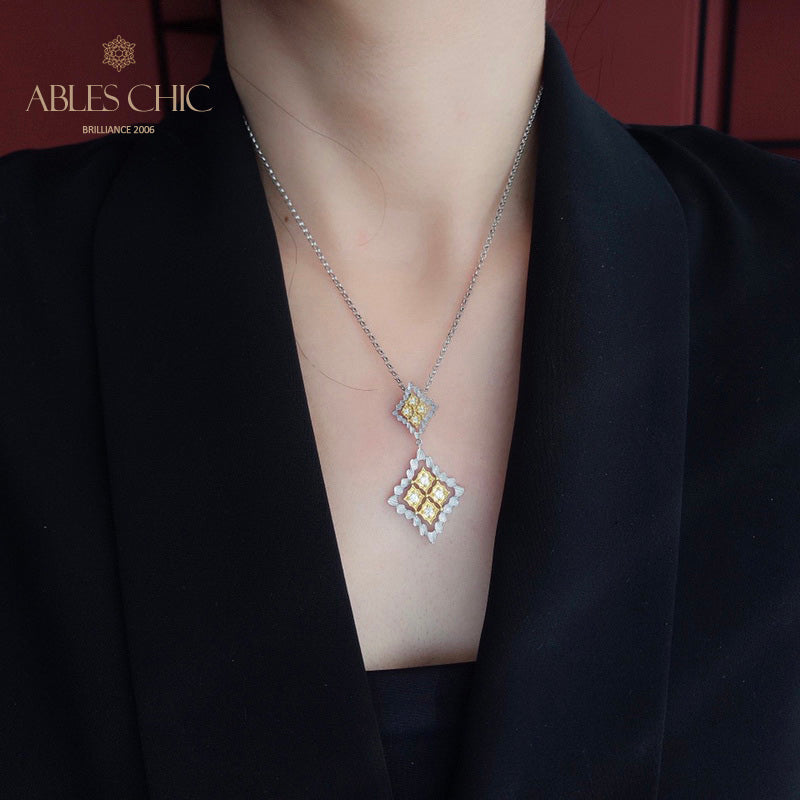 Clovers Chandelier Necklace 5824