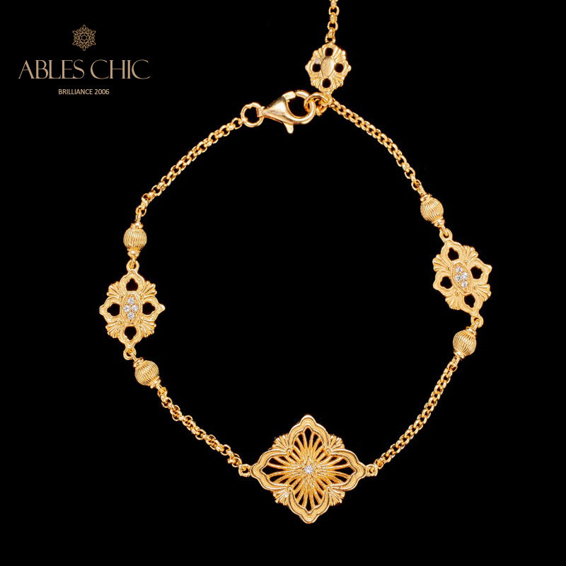 Clovers Chain Bracelet 6129