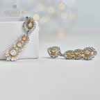 Halo Floral Chandelier Earrings 6019