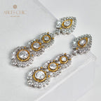 Halo Floral Chandelier Earrings 6019