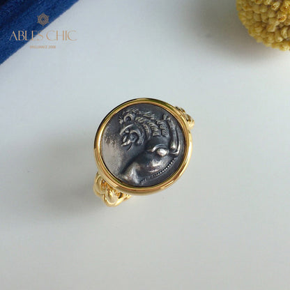 Byzantine Coin Replica Ring 5865