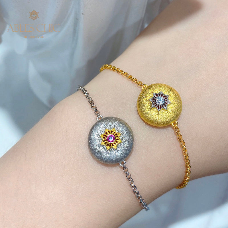 Fabric Dome Bracelet 5975