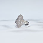 Traditional Fretwork Floral Ring 6053