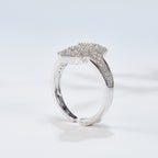 Traditional Fretwork Floral Ring 6053