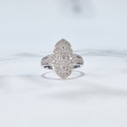 Traditional Fretwork Floral Ring 6053
