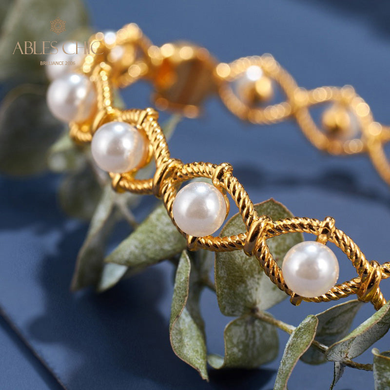 Infinity Rope Chain Beads Bracelet 6109